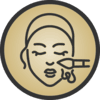 Skin preparation and foundation application Icon