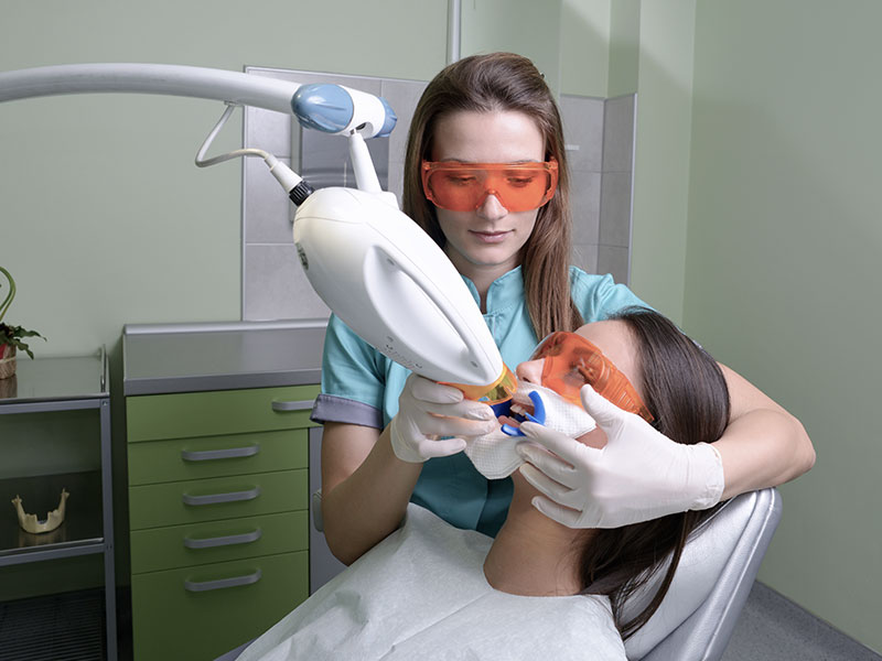 Laser Teeth Whitening Treatment